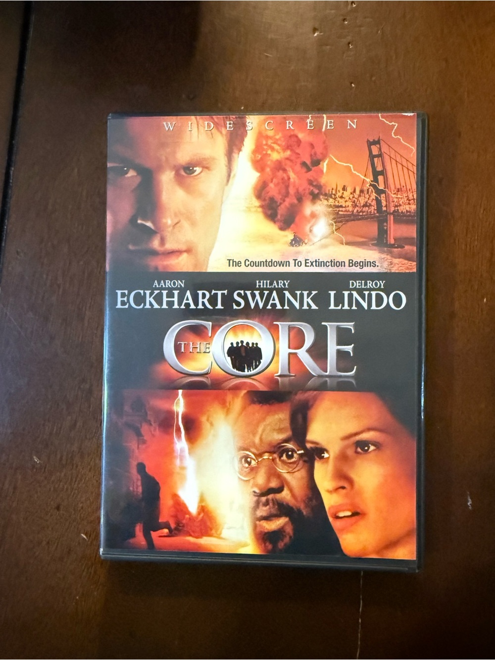The Core DVD Movie - Black/Orange Cover